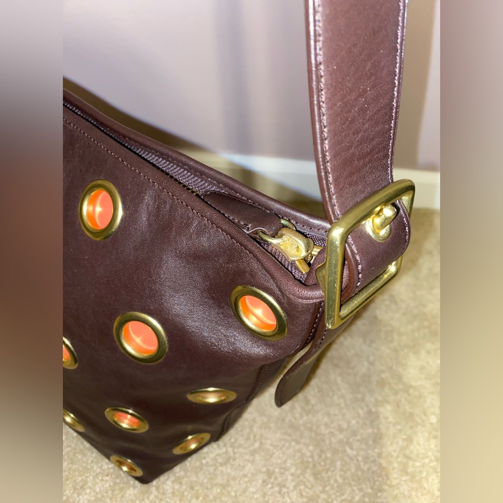 COACH shoulder bag brown - New with tags and only used once. - Picture 8 of 10